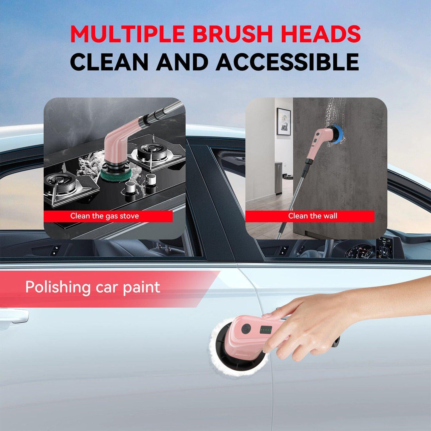 Electric Cleaning Brush By Olisiva.